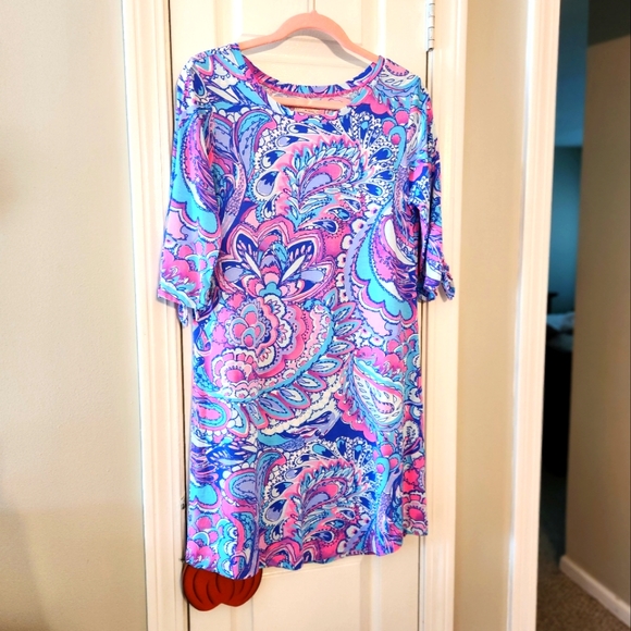 Lilly Pulitzer Preston Tie Sleeve Dress - Picture 3 of 8